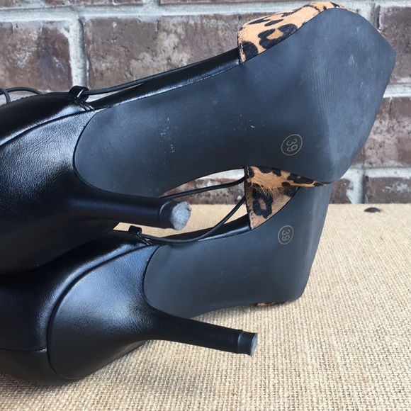 Topshop Leopard d’Orsay Heels - Picture 6 of 8